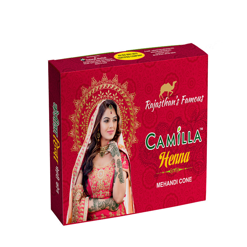 Natural Henna Cone – Camilla