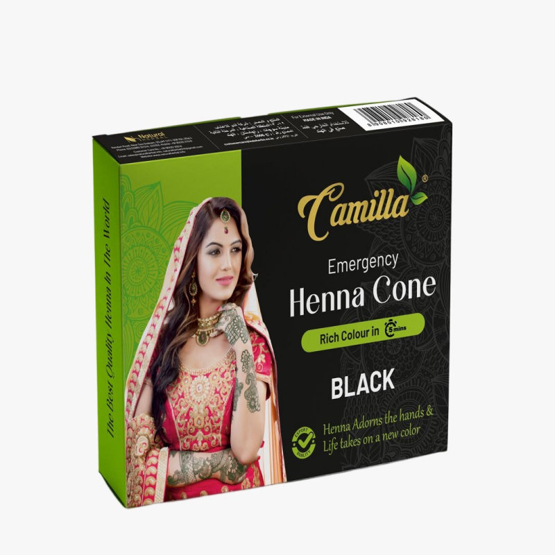 Emergency Henna Cone Black