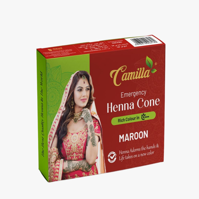 Emergency Henna Cone Maroon