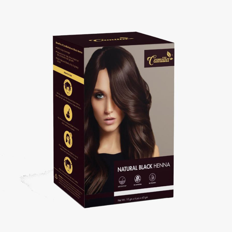Natural Black Henna – Camilla Hair Color
