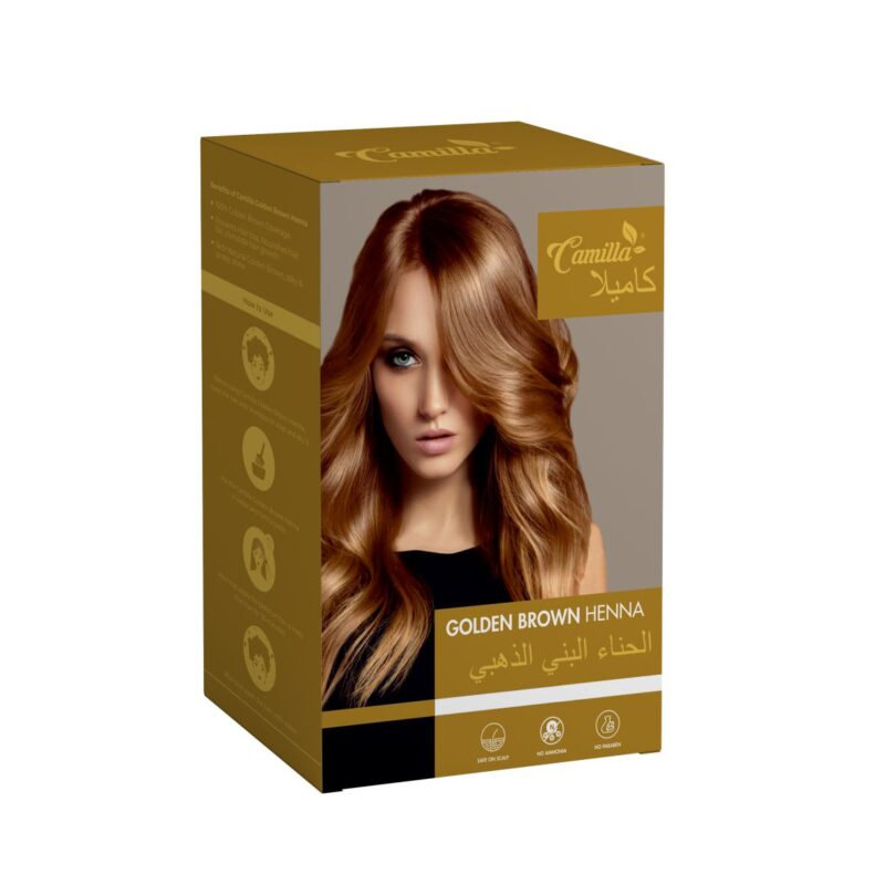 Golden Brown Henna – Camilla Hair Color