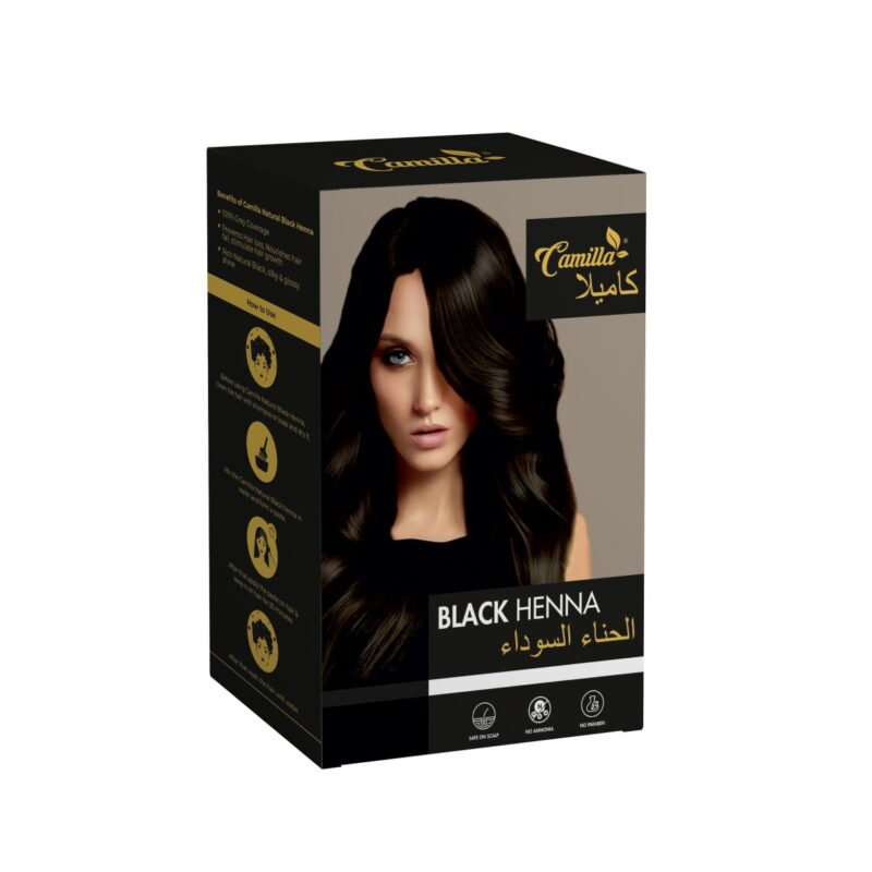 Black Henna – Camilla Hair Color
