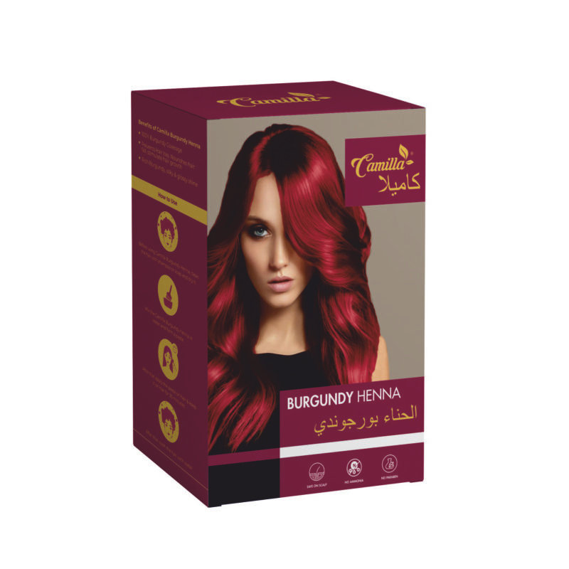 Burgundy Henna – Camilla Hair Color