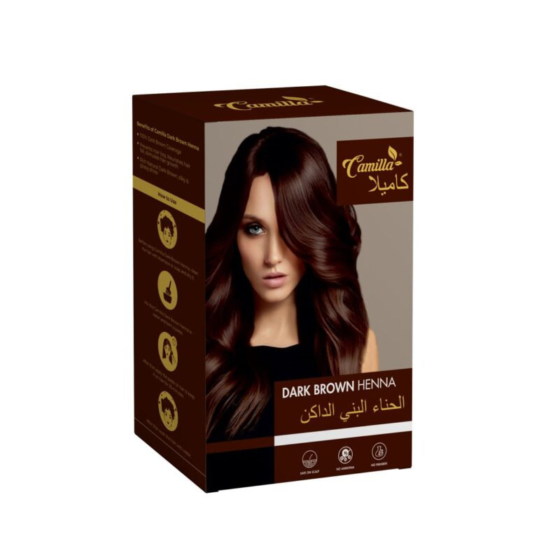 Dark Brown Henna – Camilla Hair Color