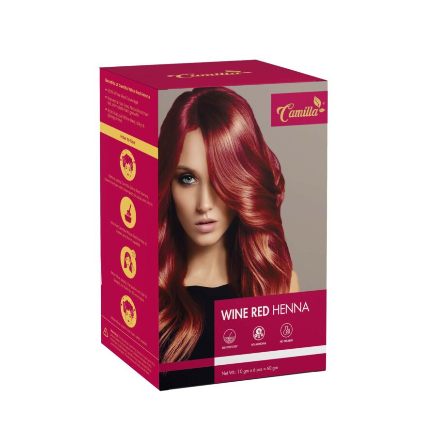 Wine Red Henna – Camilla Hair Color